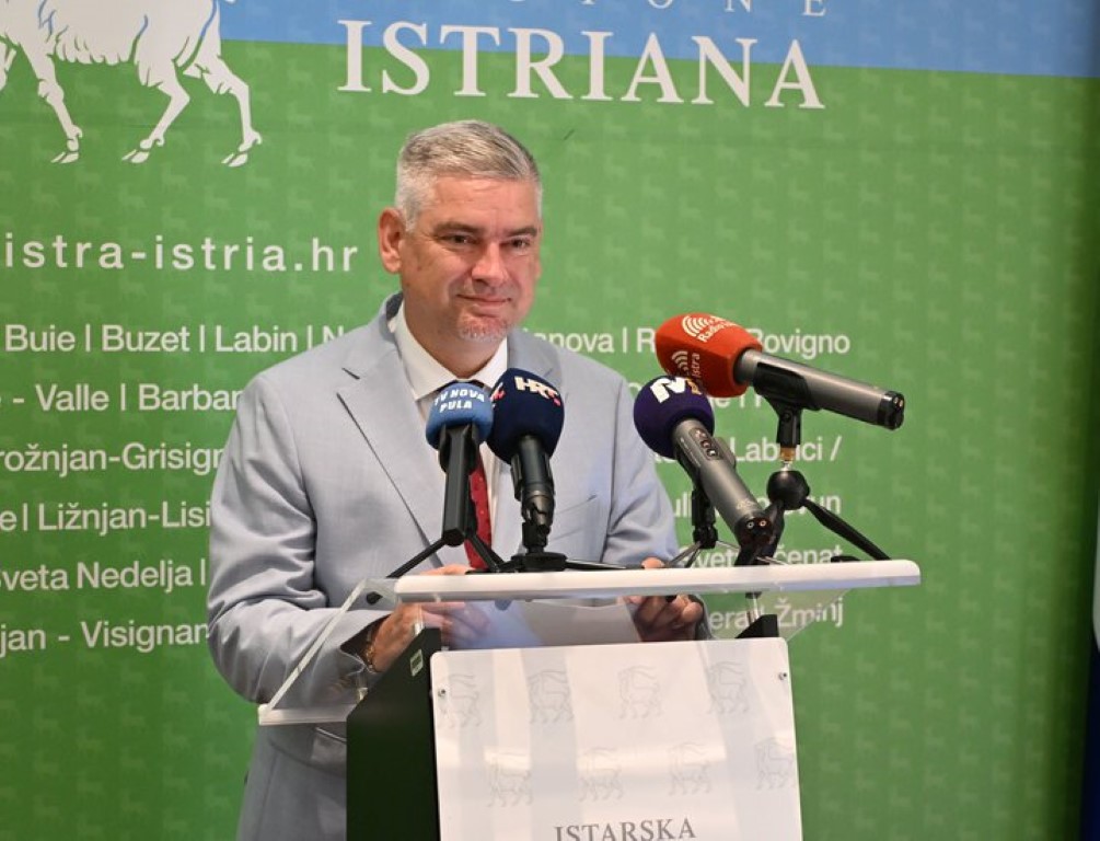 Župan Miletić na redovnoj tiskovnoj konferenciji izvijestio o rujanskim aktivnostima Istarske županije